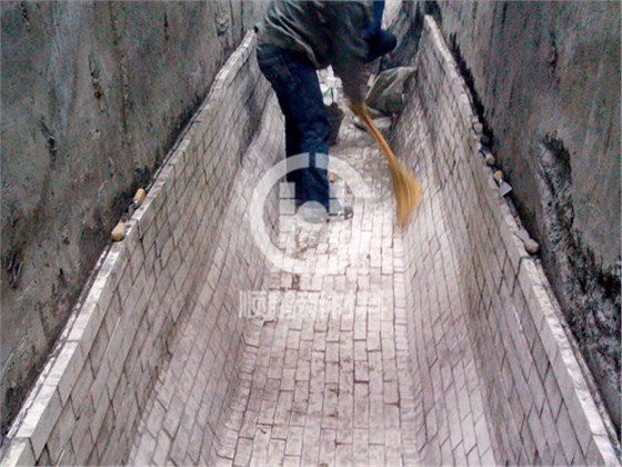 鋼鐵高爐沖渣槽工程項(xiàng)目