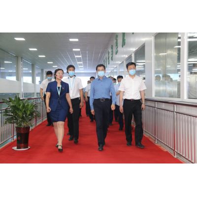 全市重點(diǎn)項(xiàng)目觀摩團(tuán)走進(jìn)綠源和豐公司